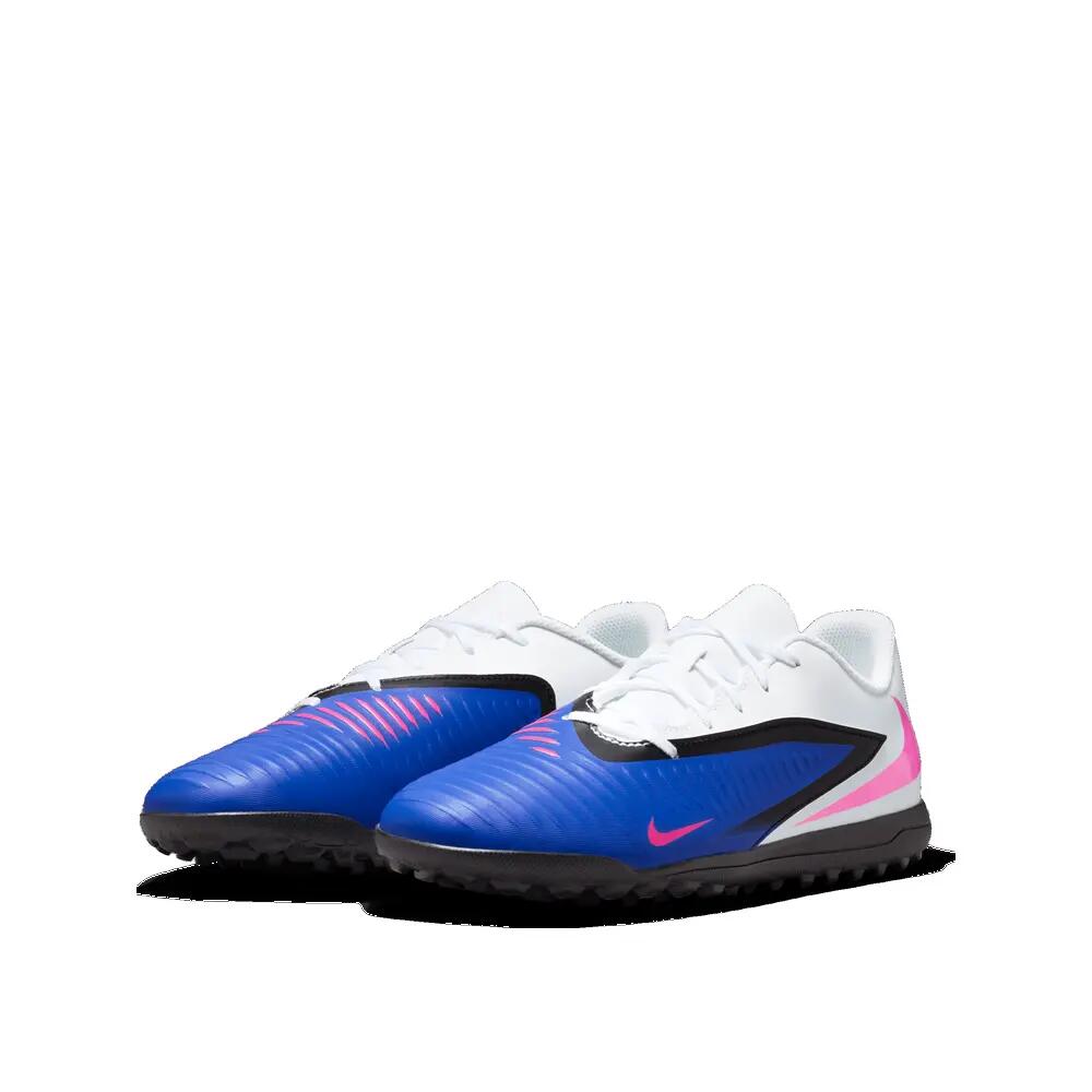 Zapatos de fútbol Nike Phantom 6 Low Club AG Azul/Rosa/Blanco 3/6
