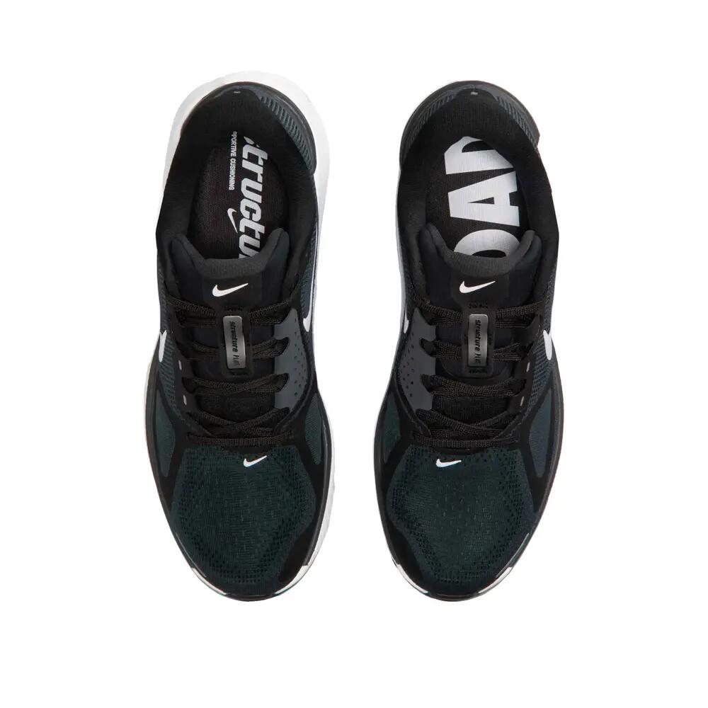 Laufschuhe Nike Structure Plus Schwarz/Weiß/Anthrazit 3/6