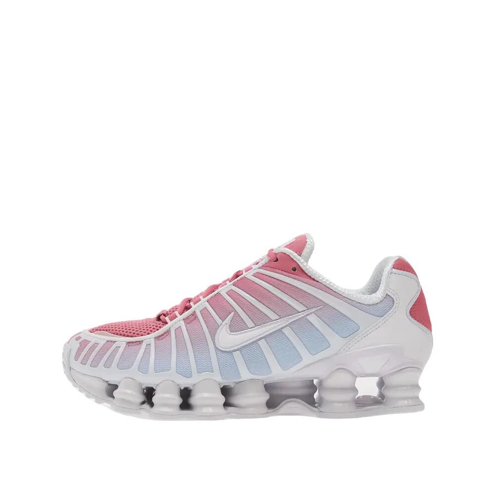 Zapatillas Nike Shox TL Fade Blanc/Gris Football-Peony 6/6