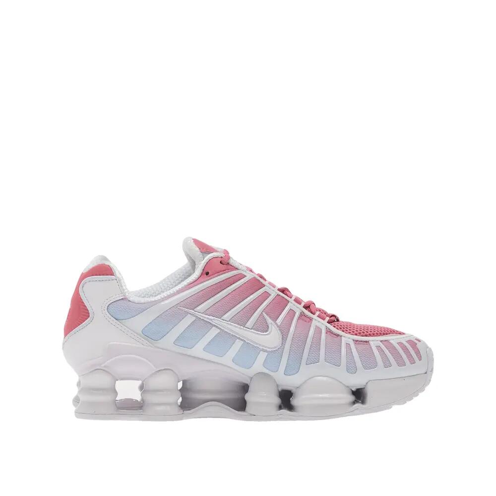 Zapatillas Nike Shox TL Fade Blanc/Gris Football-Peony 2/6