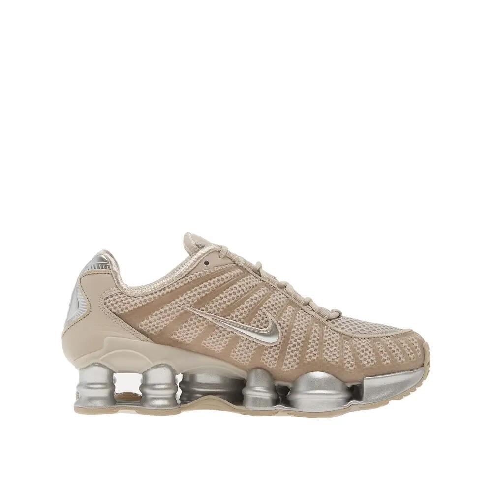 Sneakers Nike Shox TL Crème/Argent Métallique/Noir 2/6