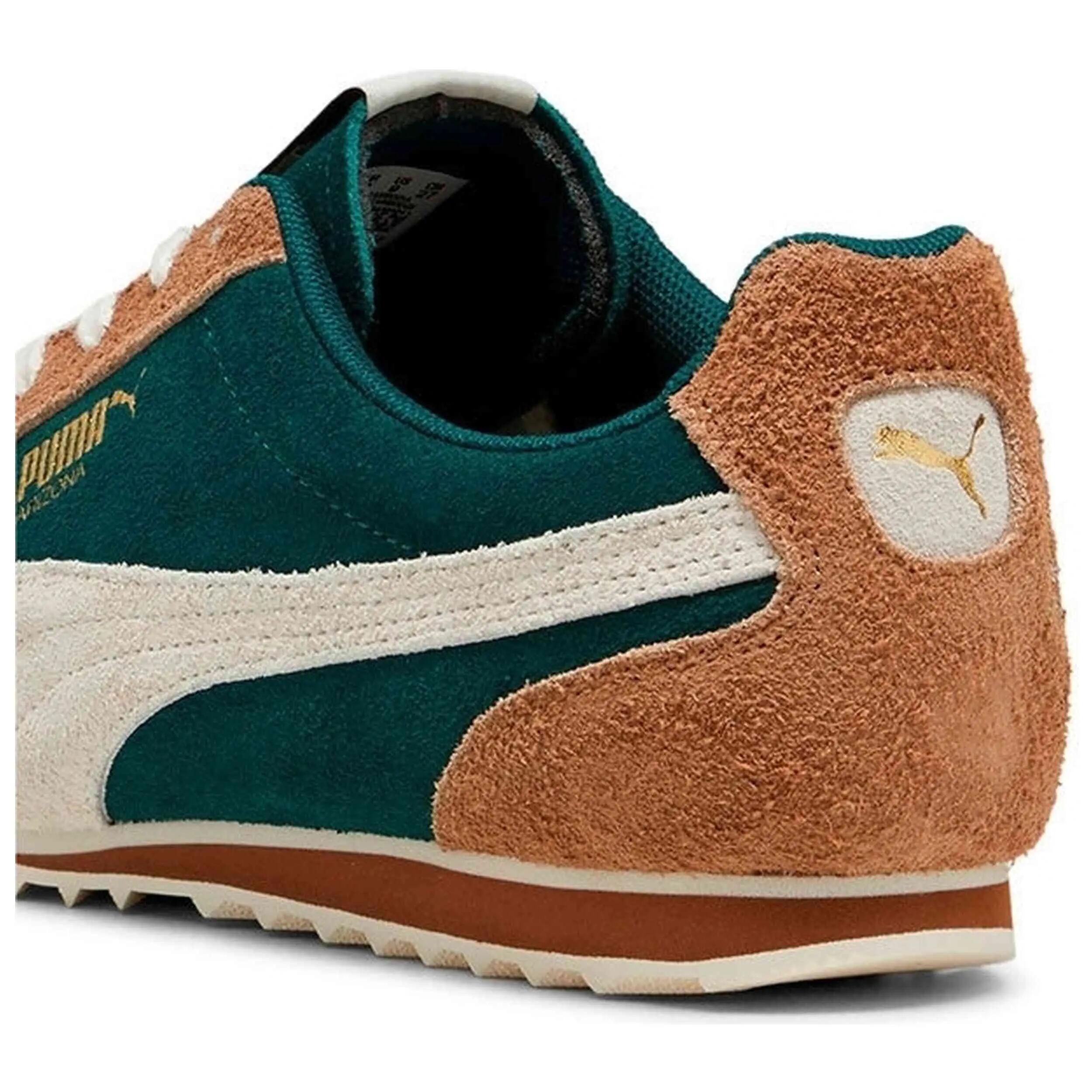 Schuhe Puma Arizona Beige/Grün 5/5