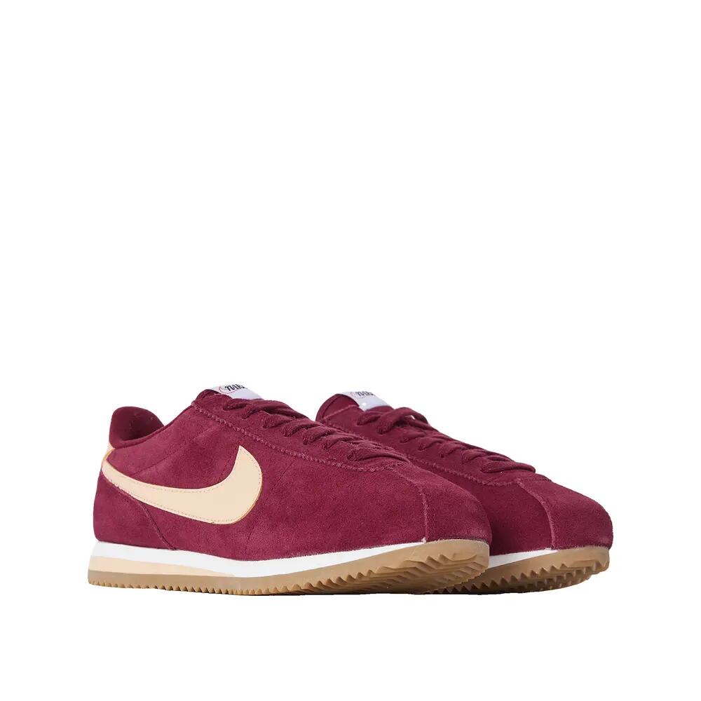 Buty Nike Cortez Damskie Bordeaux/Róż 3/4