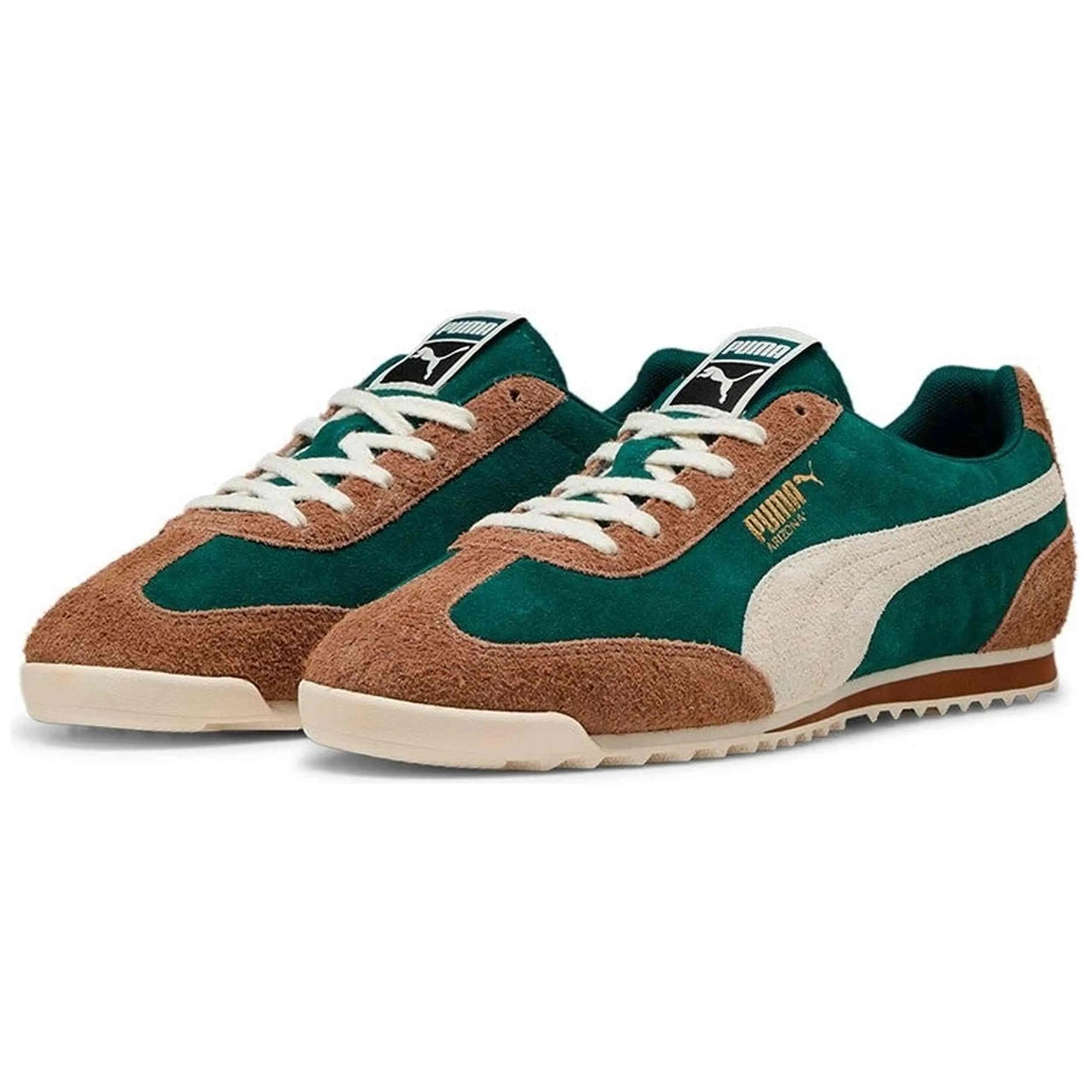 Schuhe Puma Arizona Beige/Grün 3/5