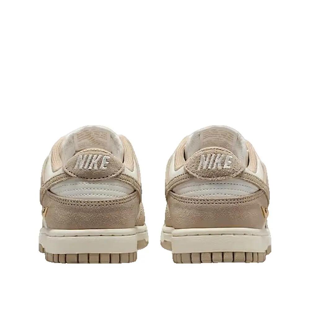 Chaussures Nike Dunk Low Beige/Blanc 3/6