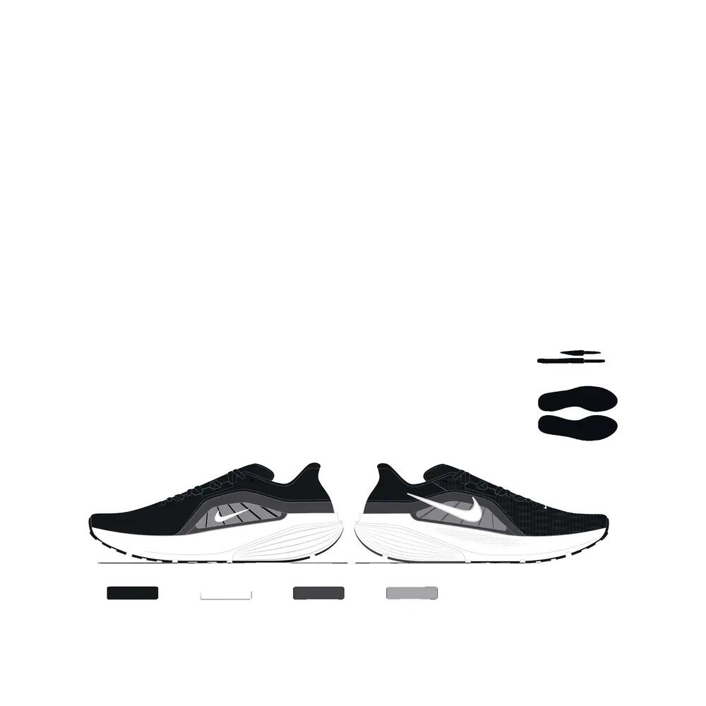 Scarpe da corsa Nike Downshifter 14 Nero/Bianco 2/6