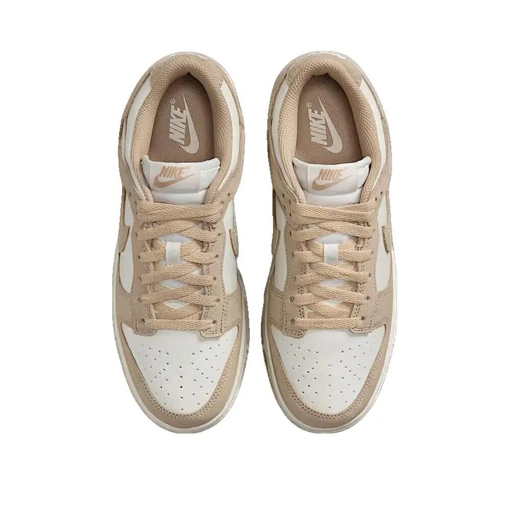 Chaussures Nike Dunk Low Beige/Blanc 2/6