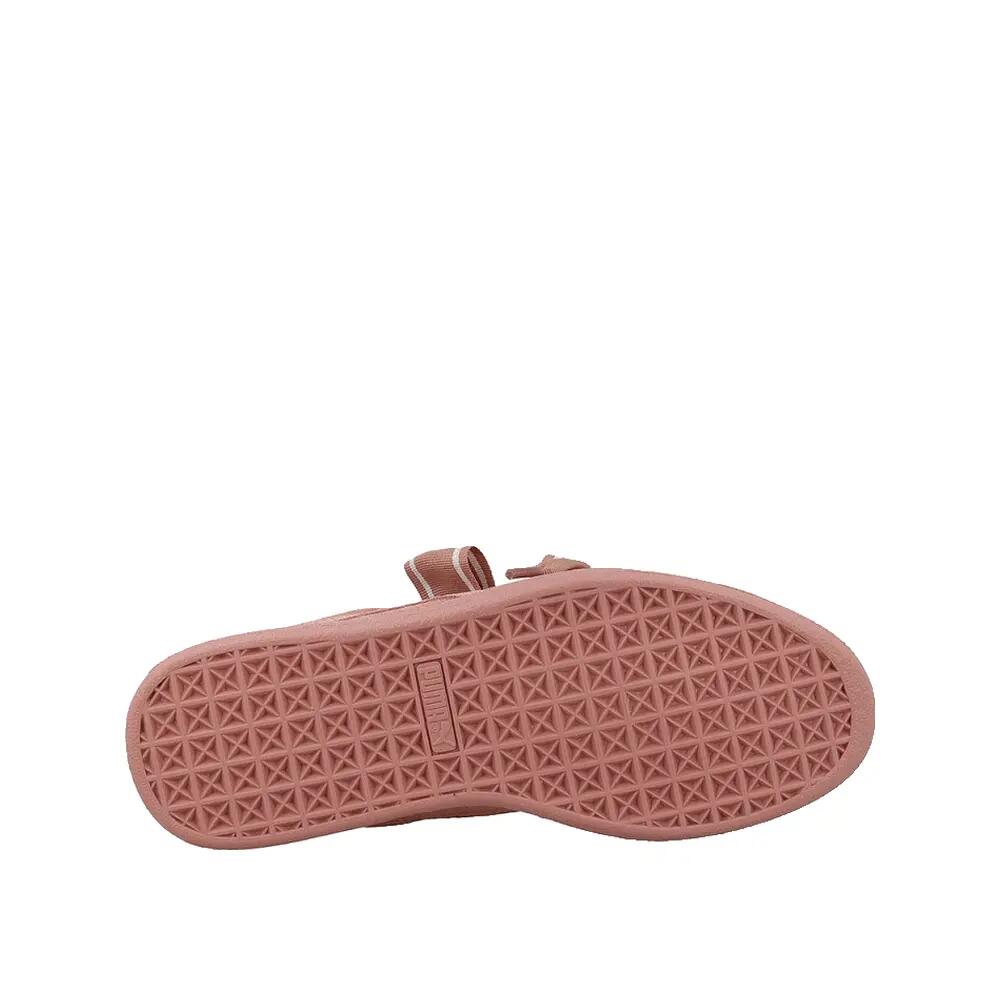 Mujer Casual - Zapatillas de ante con lazo satinado - Puma Suede Heart Satin II 6/6