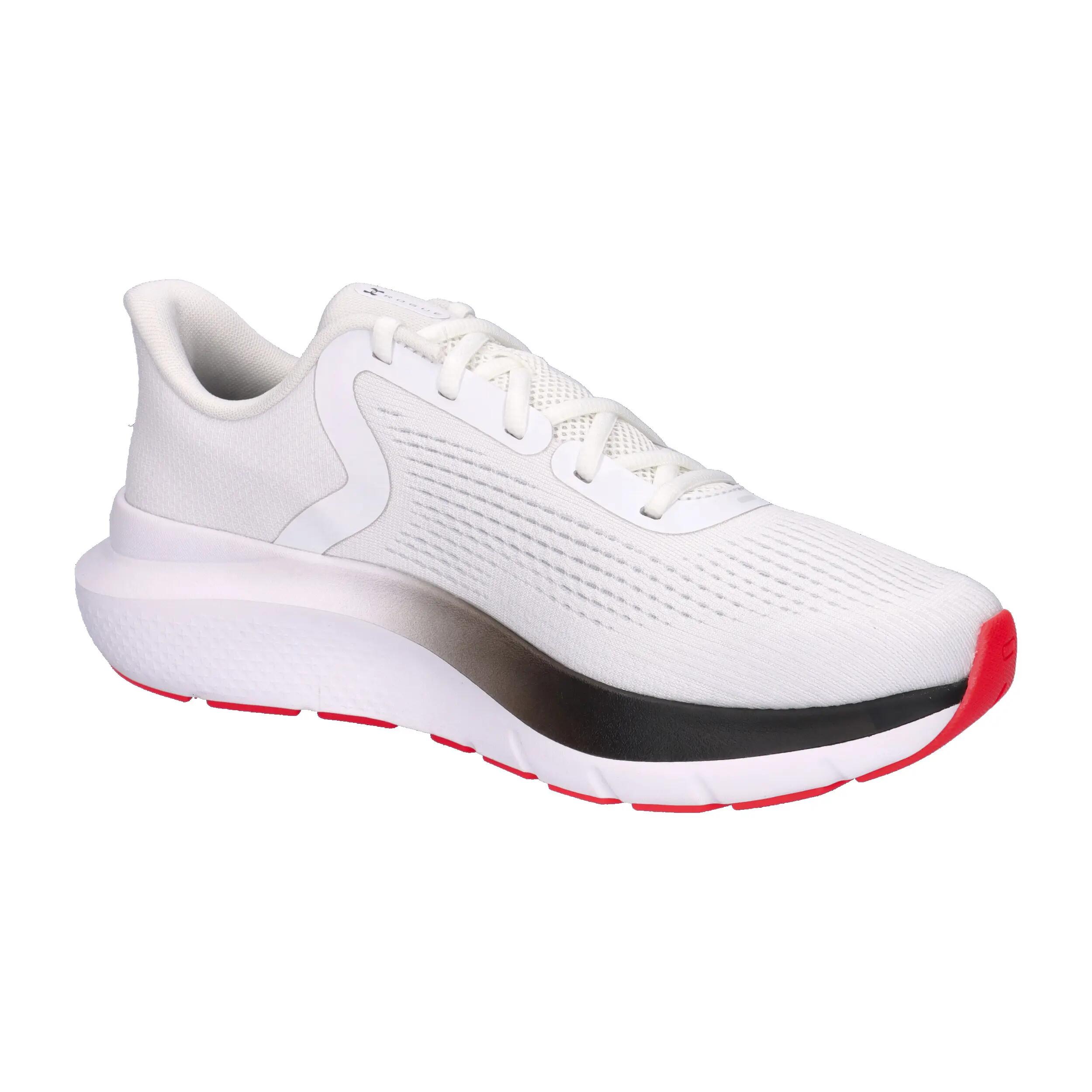 Chaussures de course Under Armour Charged Rogue 5 Blanc/Rouge 8/14