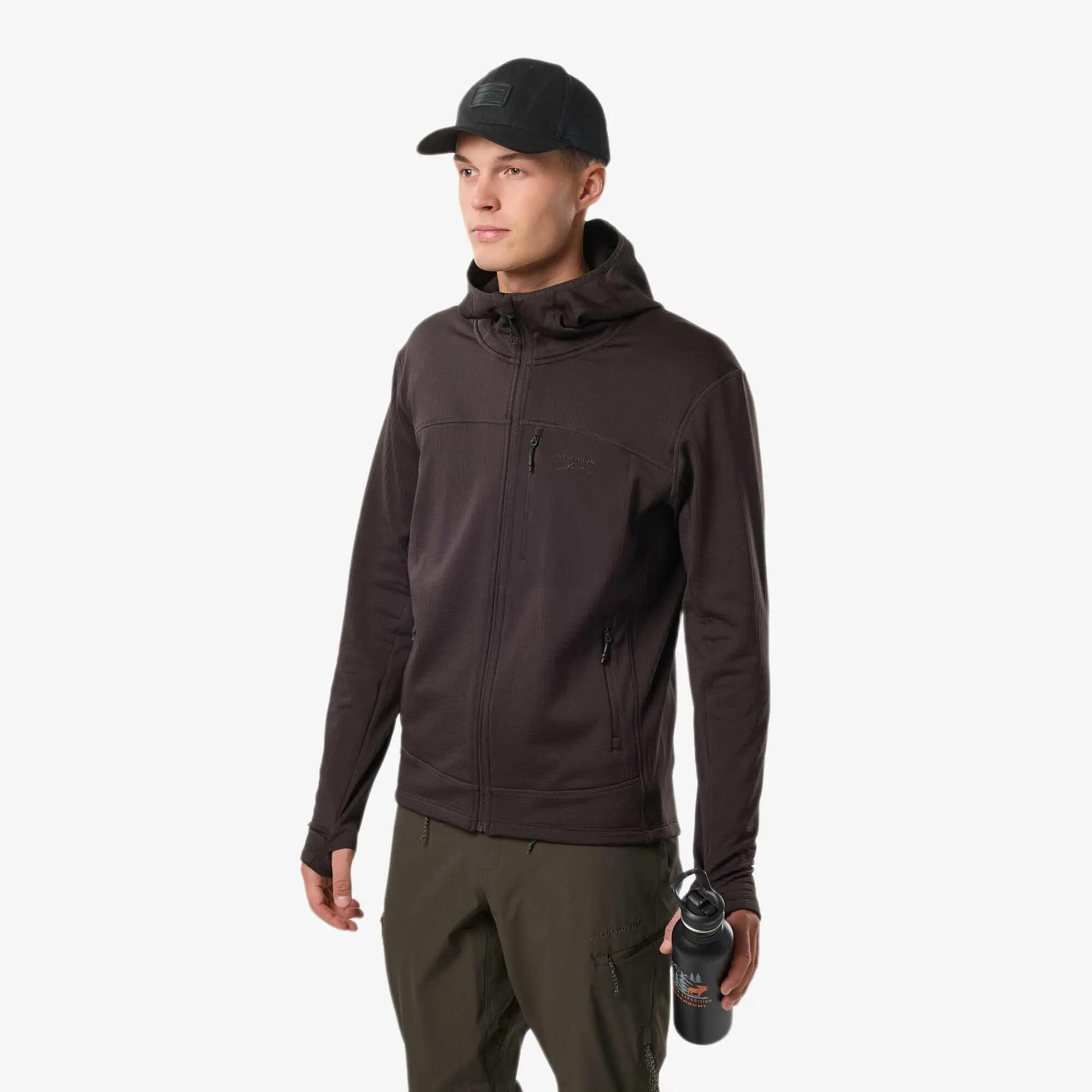 Herren  Kapuzenpullover Mit Reißverschluss Atmungsaktiv 4/6