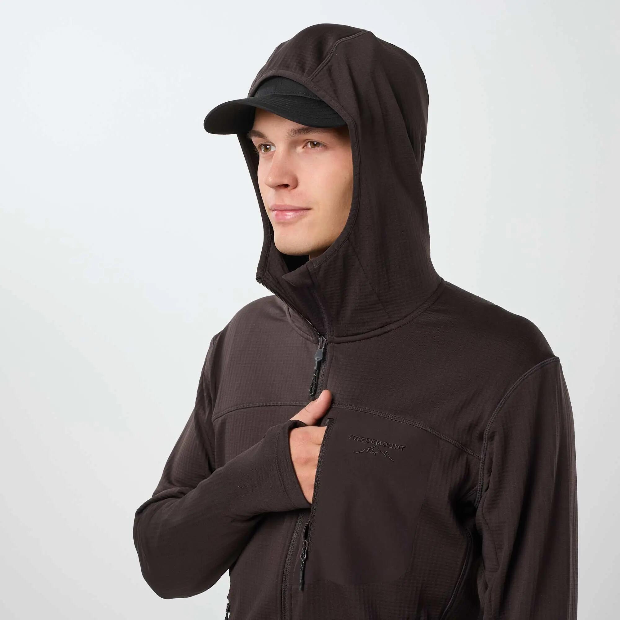 Herren  Kapuzenpullover Mit Reißverschluss Atmungsaktiv 5/6