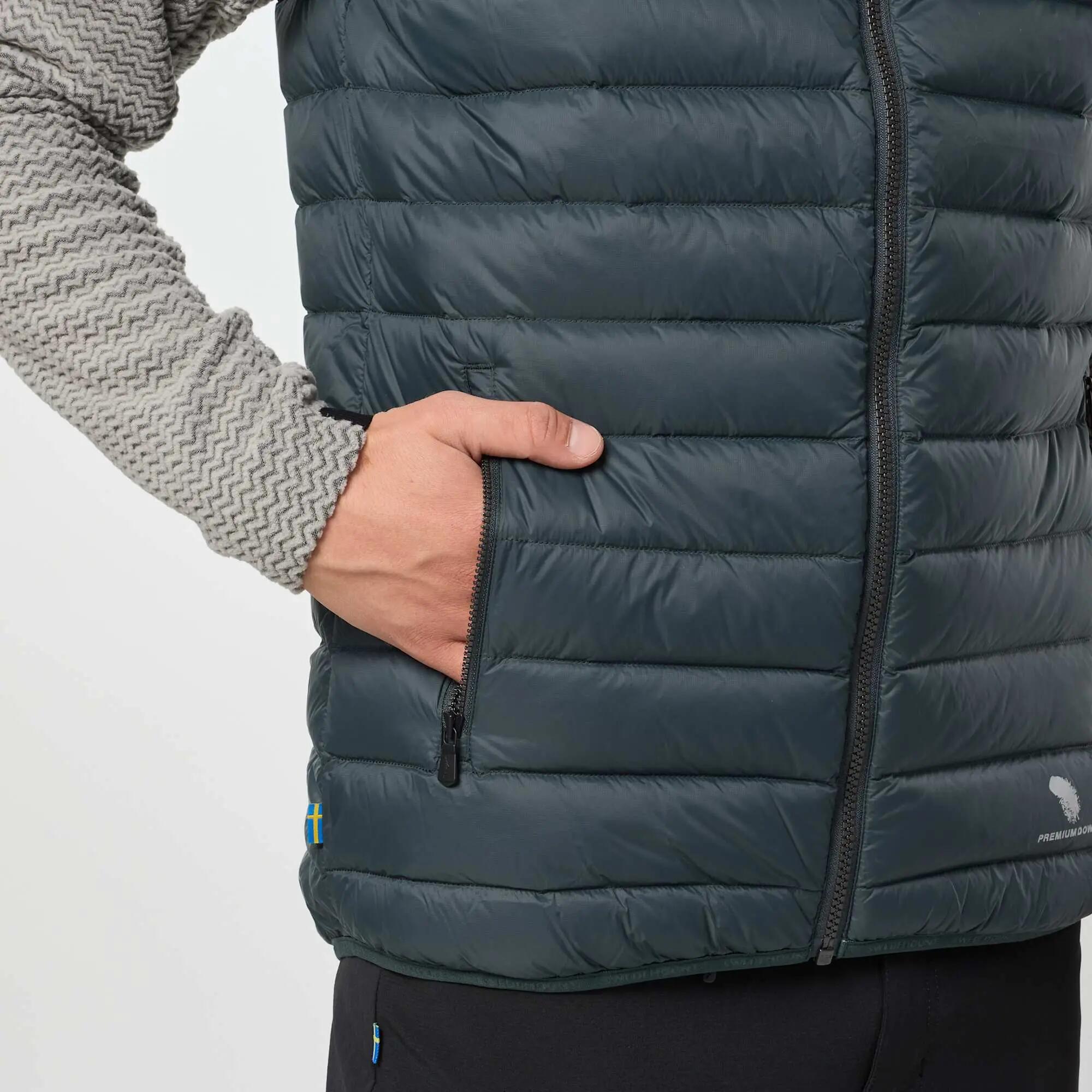 Chaleco De Plumas Senderismo Hombre Aislante Himalaya 7/10
