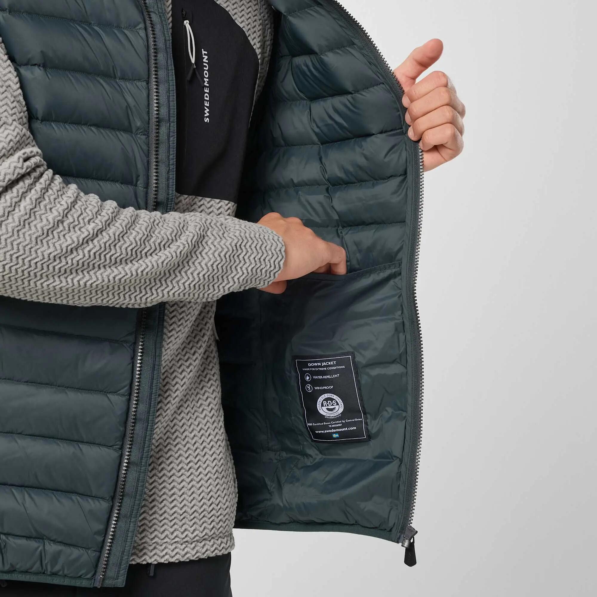 Chaleco De Plumas Senderismo Hombre Aislante Himalaya 8/10