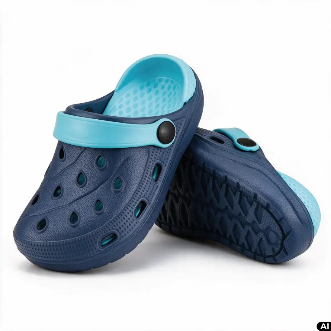 Klapki basenowe ogrodowe dla dzieci Aqua-Sport Croksy Junior 3/11