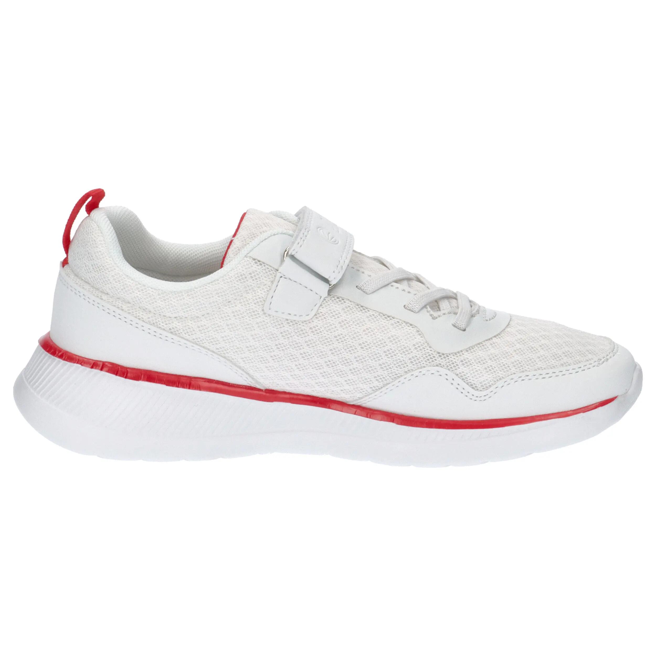 Baskets - enfants - maintien facile, EVA - rouge/blanc 7/15