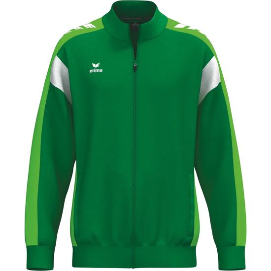 Veste d'entraînement - Hommes - Respirante, zips - Émeraude