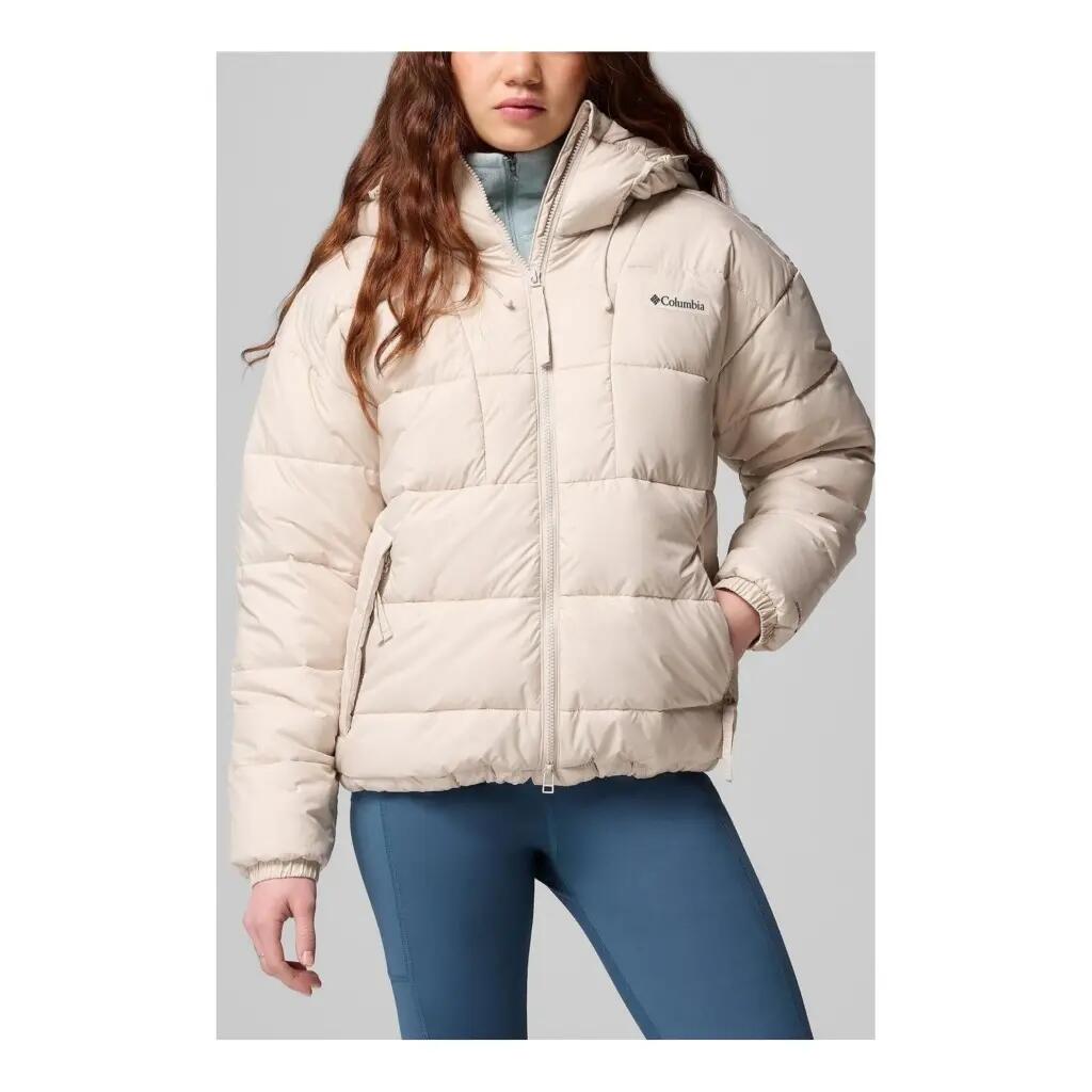 Giacca Columbia Modello Pike Lake  Iii Hooded Jacket Colore Bianco 5/5