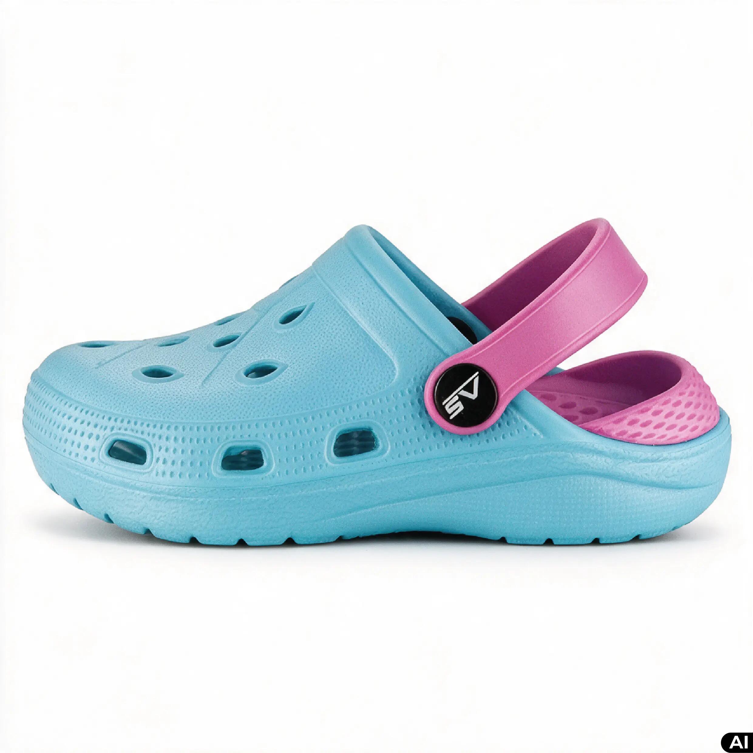 Klapki basenowe ogrodowe dla dzieci Aqua-Sport Croksy Junior 7/10