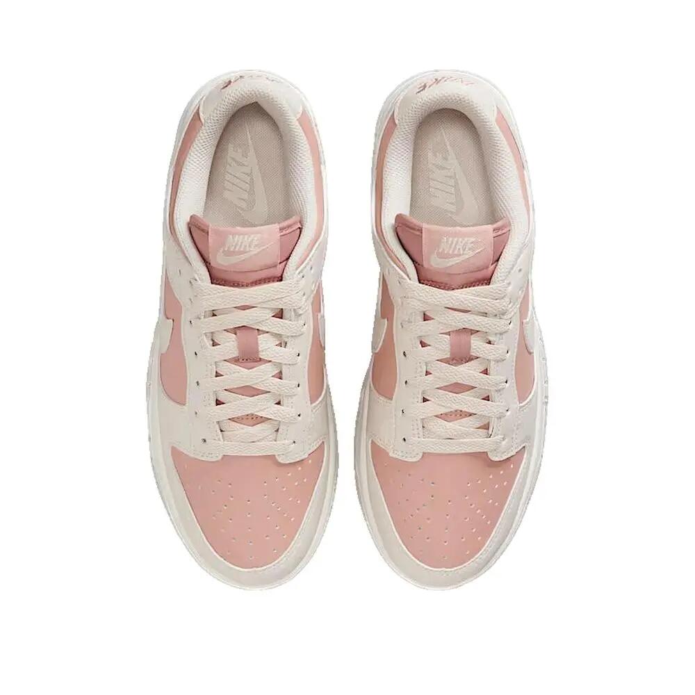 Scarpe Nike Dunk Low Donna Rosa/Beige 2/5