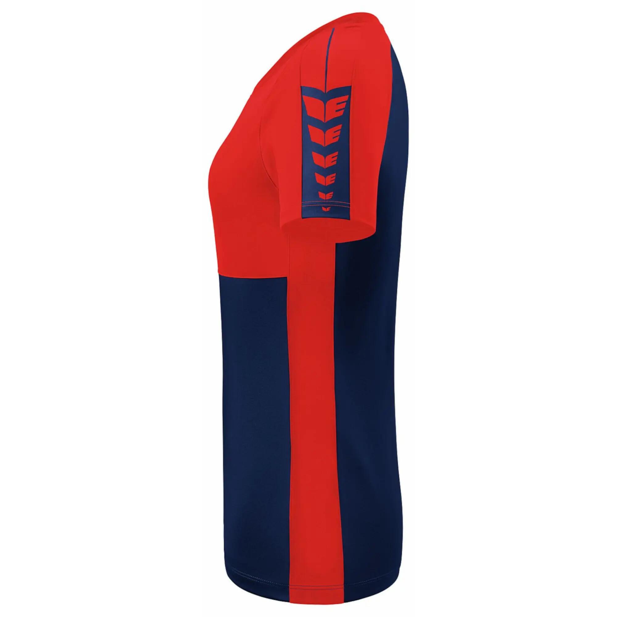 T-shirt - Multisport - Dames - Six Wings - Snel droogend - Rood 9/9