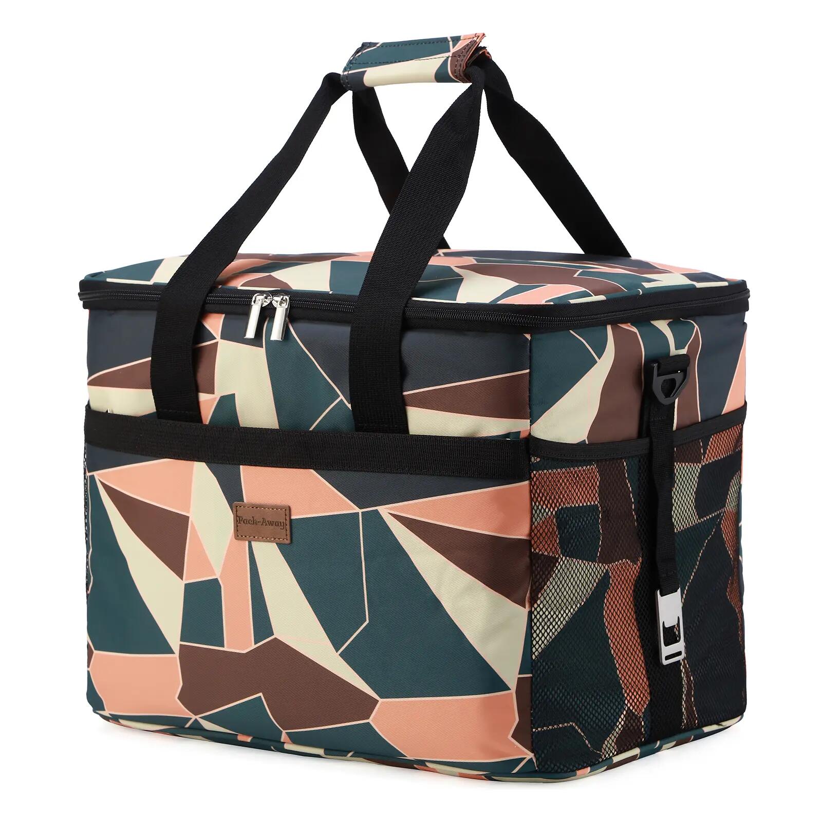 Koelbox Kamperen Fold 30L Opvouwbaar Incl. 4 Koelelementen Meerkleurig 7/7