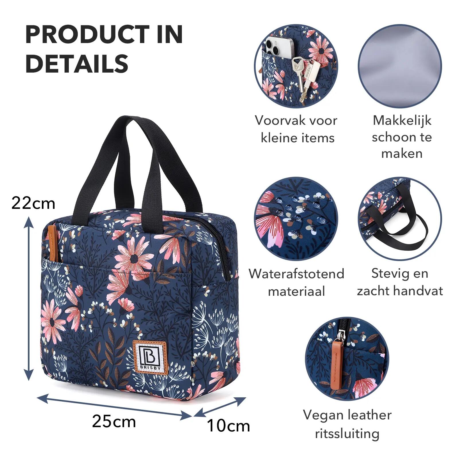 Lunchbox Outdoor Classic 4L 4-laags Geïsoleerd Incl. Koelelement Meerkleurig 5/7