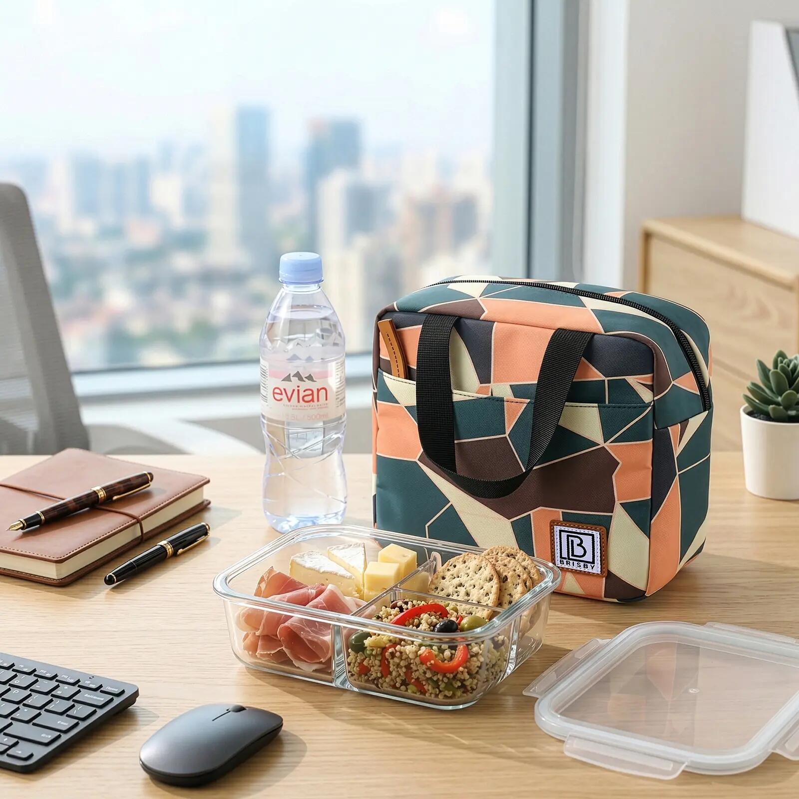 Lunchbox Outdoor Classic 4L 4-laags Geïsoleerd Incl. Koelelement Meerkleurig 5/7
