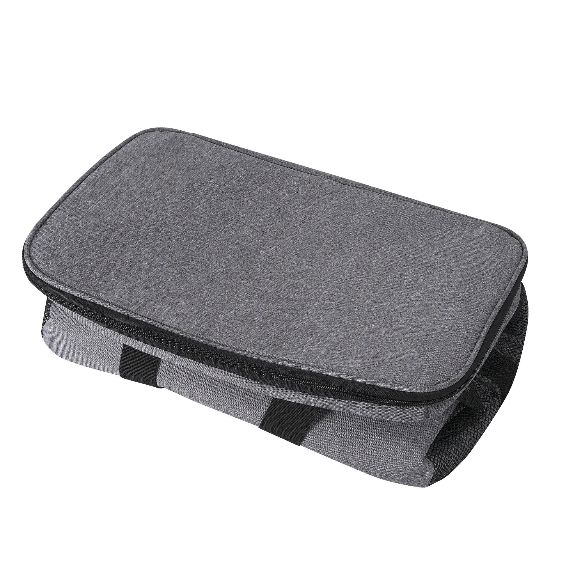 Koelbox Kamperen Divider 40L Vakverdeler Opvouwbaar Incl. 6 Koelelementen Grijs 4/7