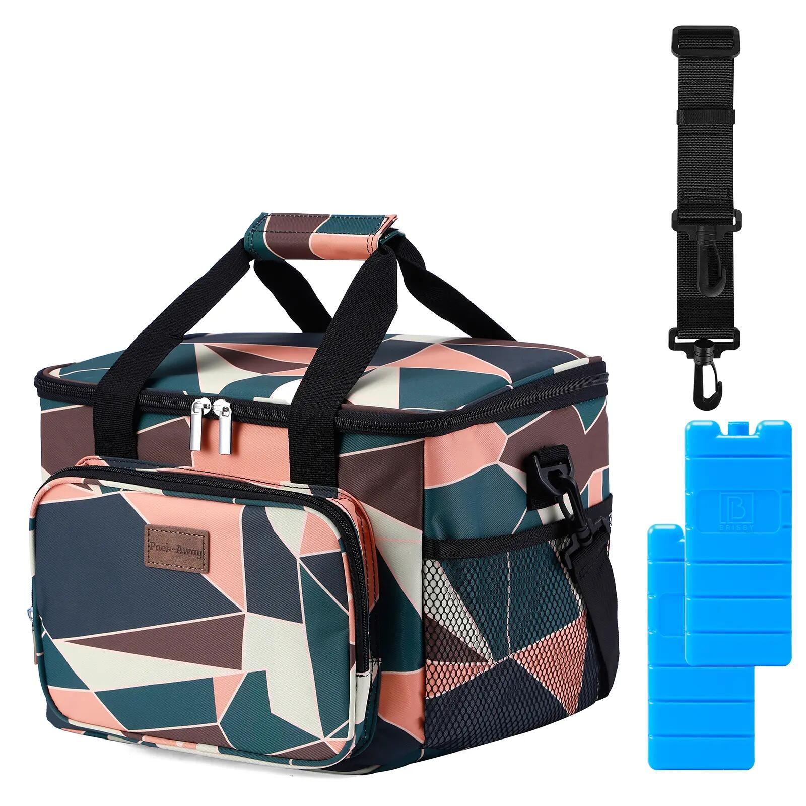 Koelbox Kamperen Fold Set 40L En 15L Incl. 8 Koelelementen Meerkleurig 6/7