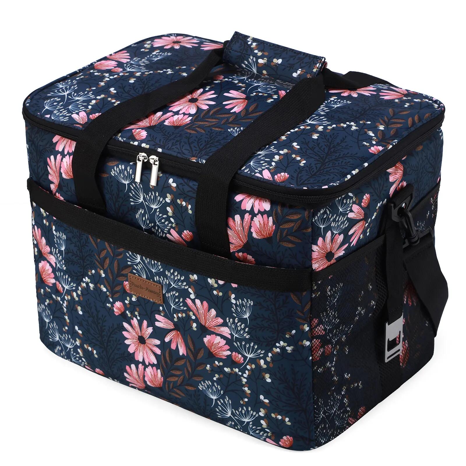 Koelbox Kamperen Fold 30L Opvouwbaar Incl. 4 Koelelementen Meerkleurig 3/7