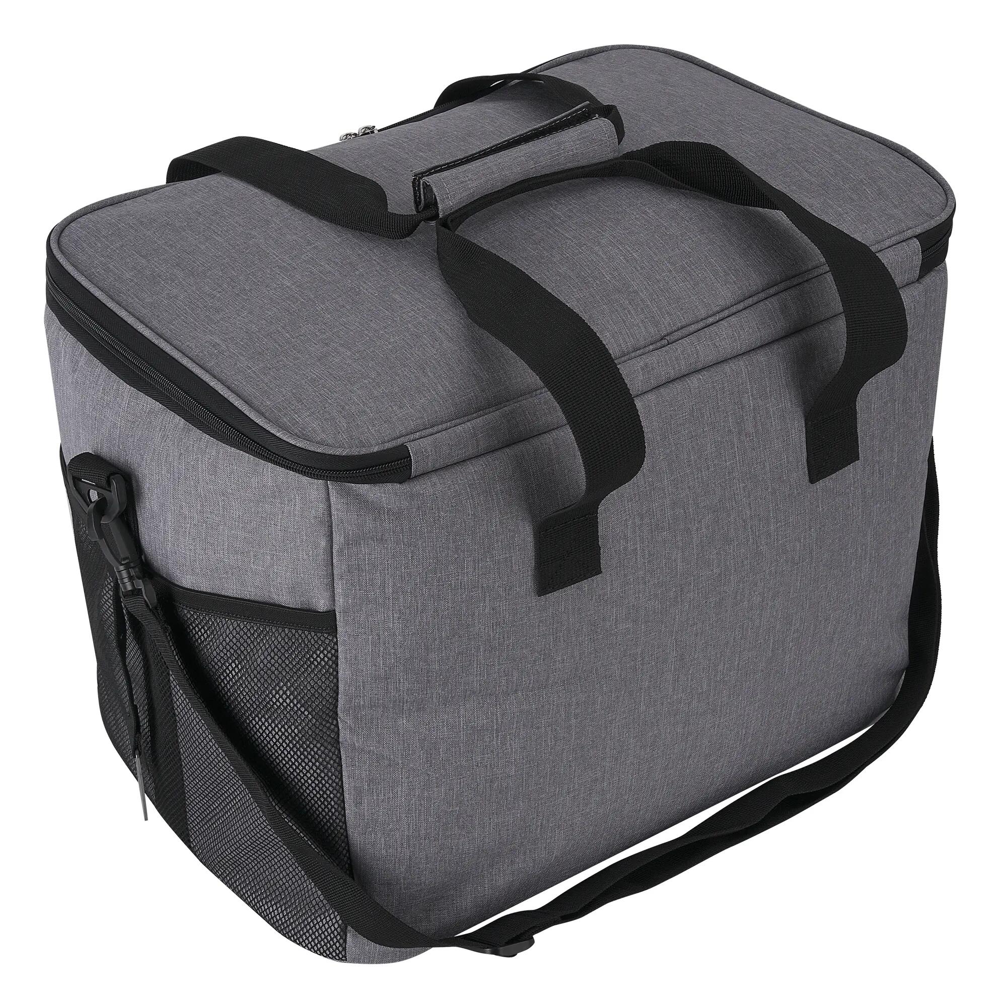 Koelbox Kamperen Divider 40L Vakverdeler Opvouwbaar Incl. 6 Koelelementen Grijs 3/7