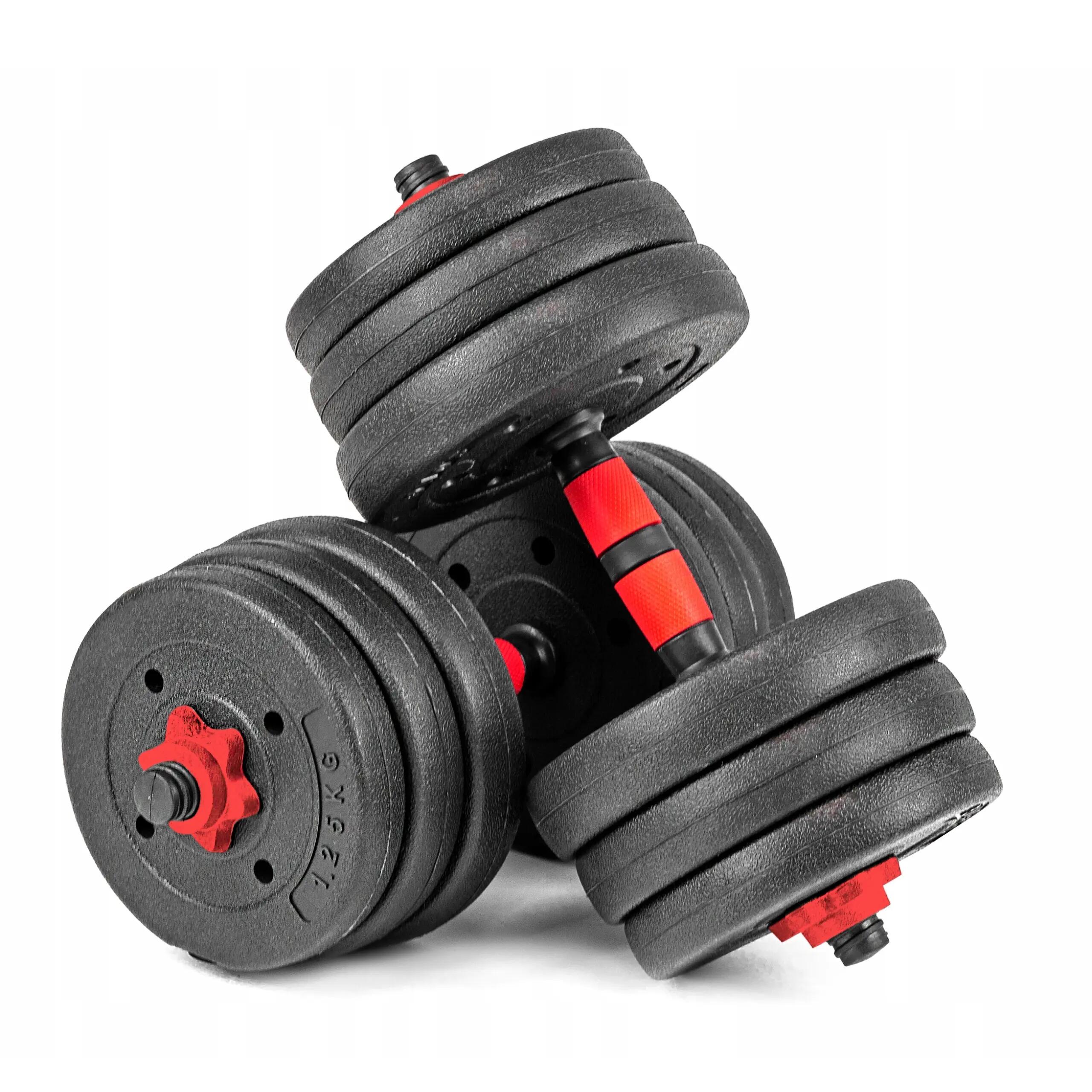 Hantle regulowane 6w1 sztanga kettlebell pompki Sapphire SG-1110K 2x10kg 3/8