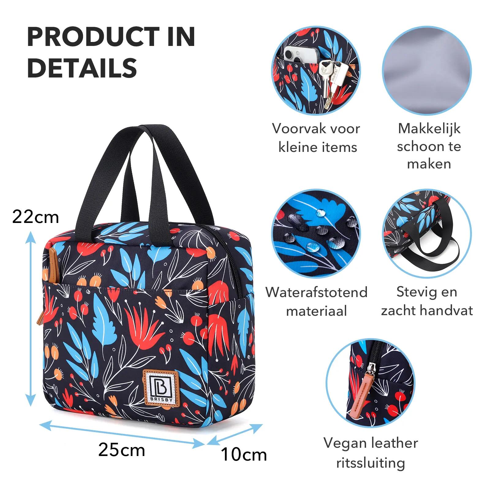 Lunchbox Outdoor Classic 4L 4-laags Geïsoleerd Incl. Koelelement Meerkleurig 6/7