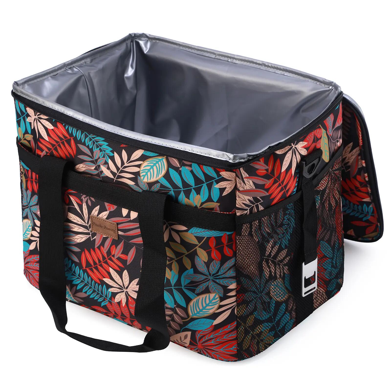 Koelbox Kamperen Fold 30L Opvouwbaar Incl. 4 Koelelementen Meerkleurig 4/7