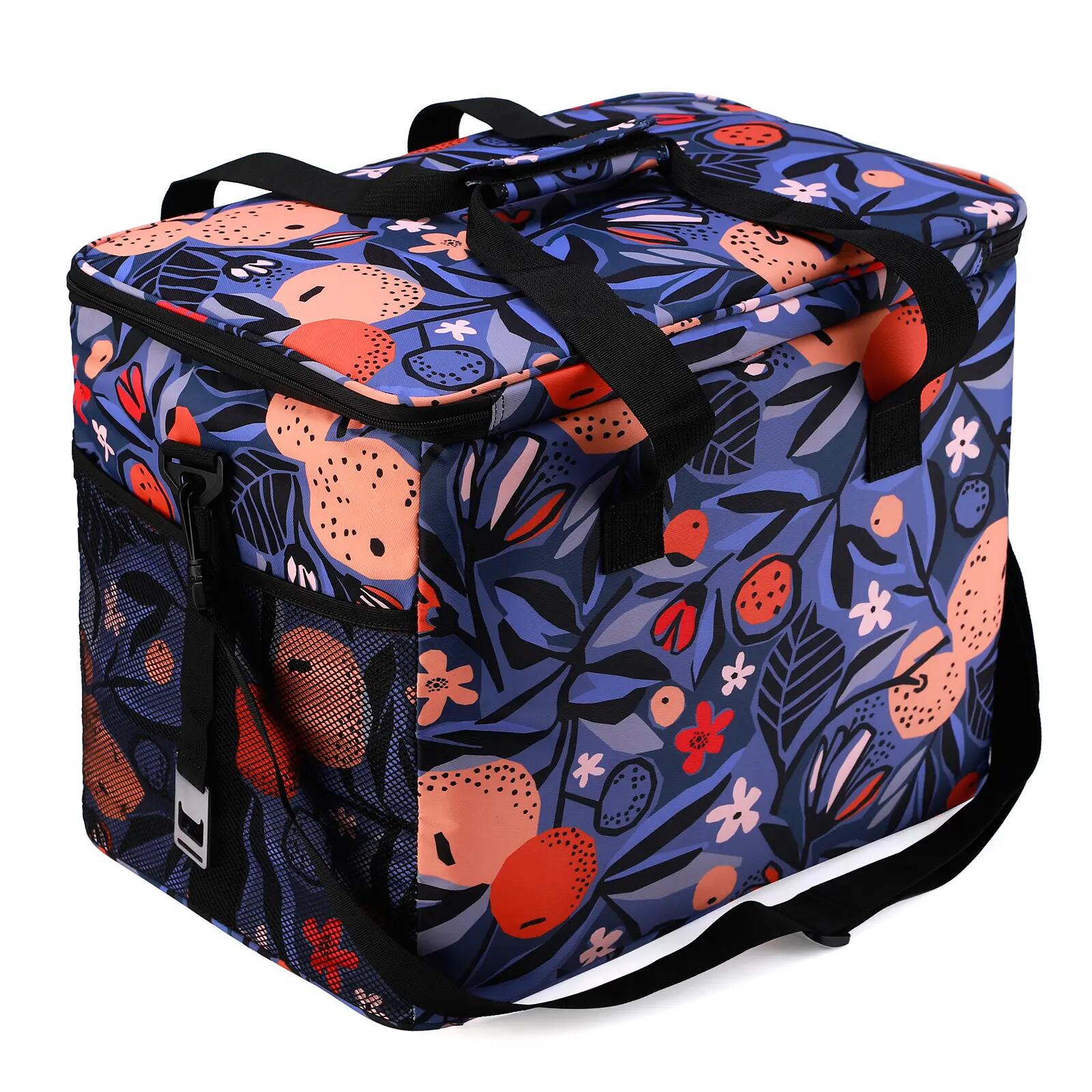 Koelbox Kamperen Fold 40L Opvouwbaar Incl. 6 Koelelementen Meerkleurig 6/7