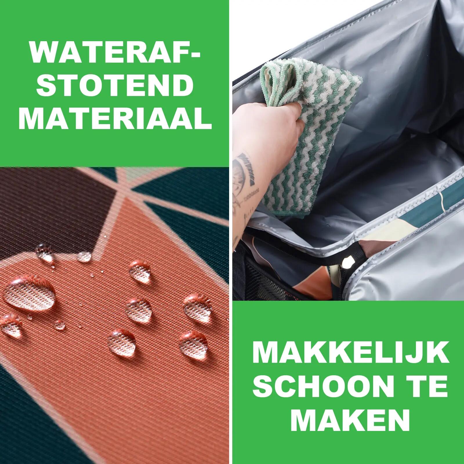 Koelbox Kamperen Fold Set 40L En 15L Incl. 8 Koelelementen Meerkleurig 4/7