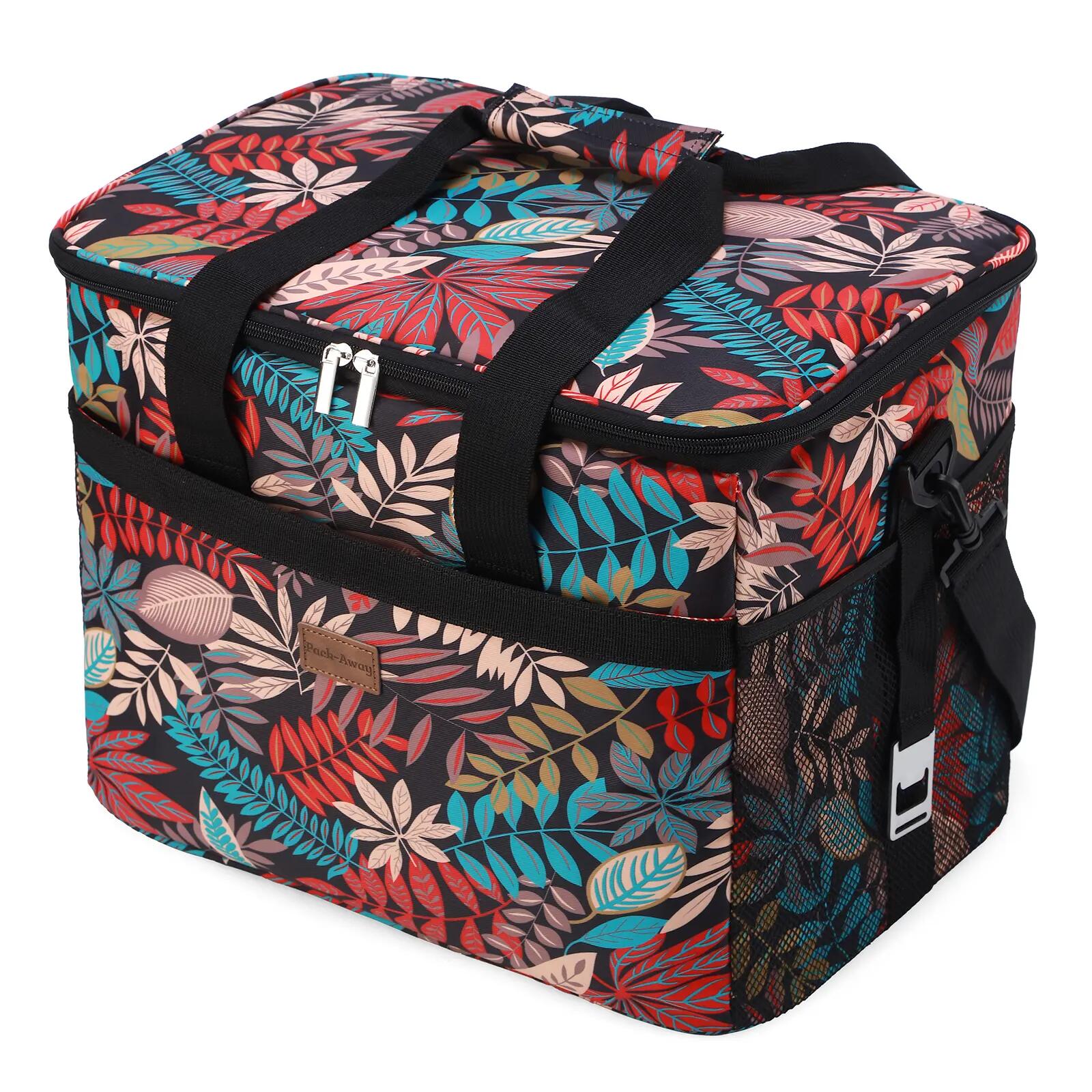 Koelbox Kamperen Fold 30L Opvouwbaar Incl. 4 Koelelementen Meerkleurig 3/7