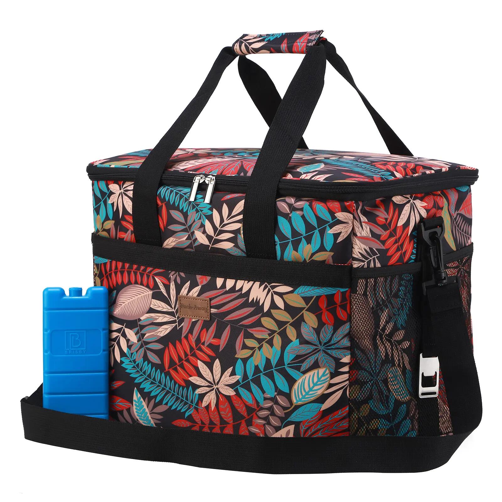 Koelbox Kamperen Fold 30L Opvouwbaar Incl. 4 Koelelementen Meerkleurig 2/7