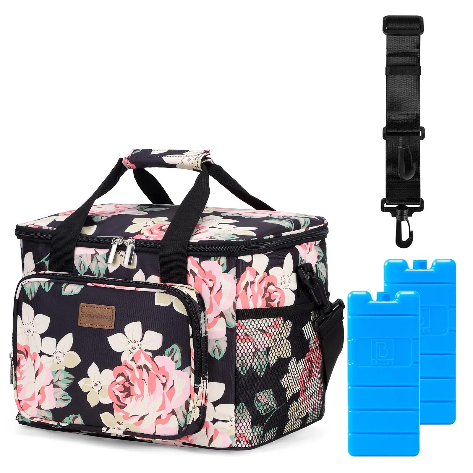 Koelbox Kamperen Fold 15L Opvouwbaar Incl. 2 Koelelementen Meerkleurig 2/7