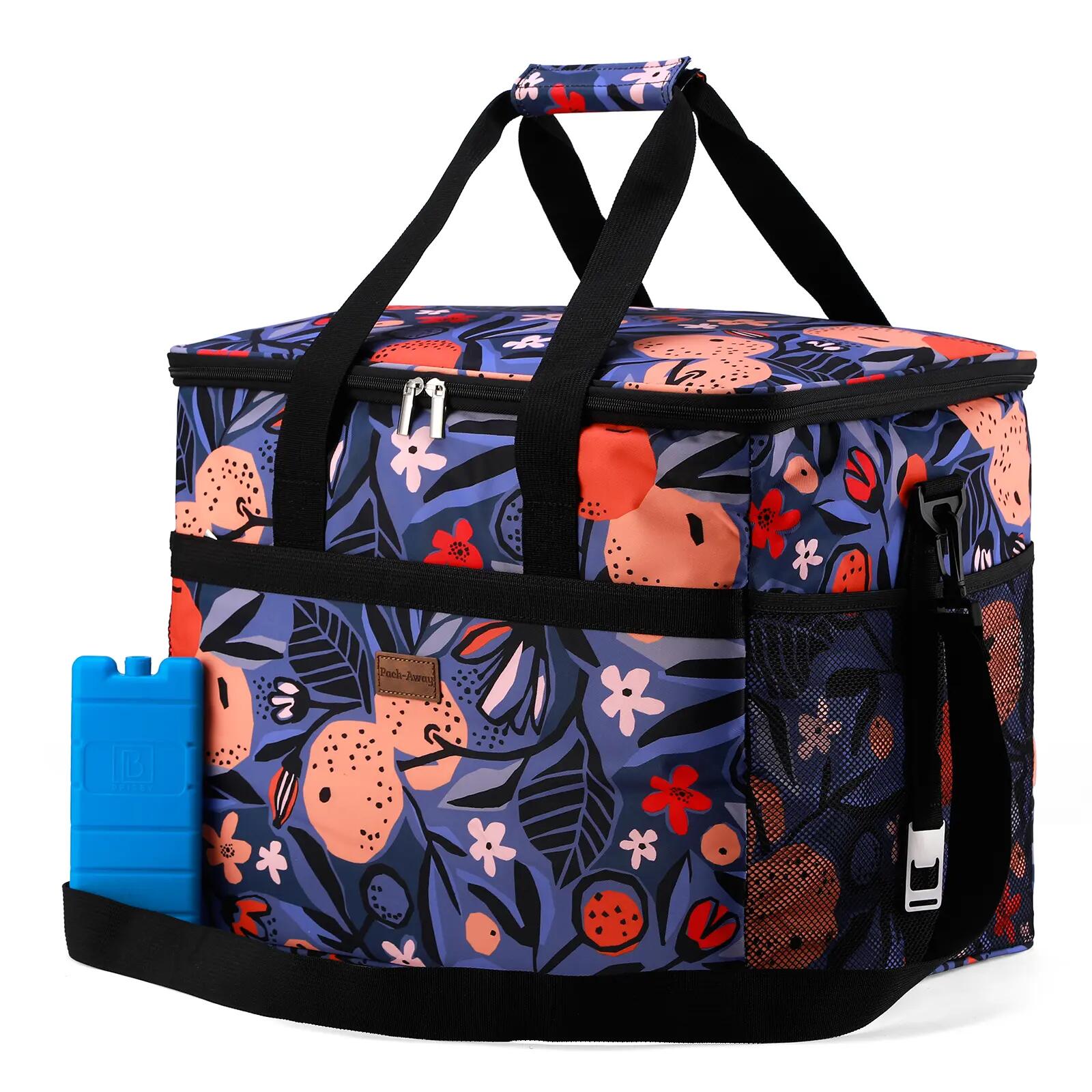 Koelbox Kamperen Fold 40L Opvouwbaar Incl. 6 Koelelementen Meerkleurig 2/7