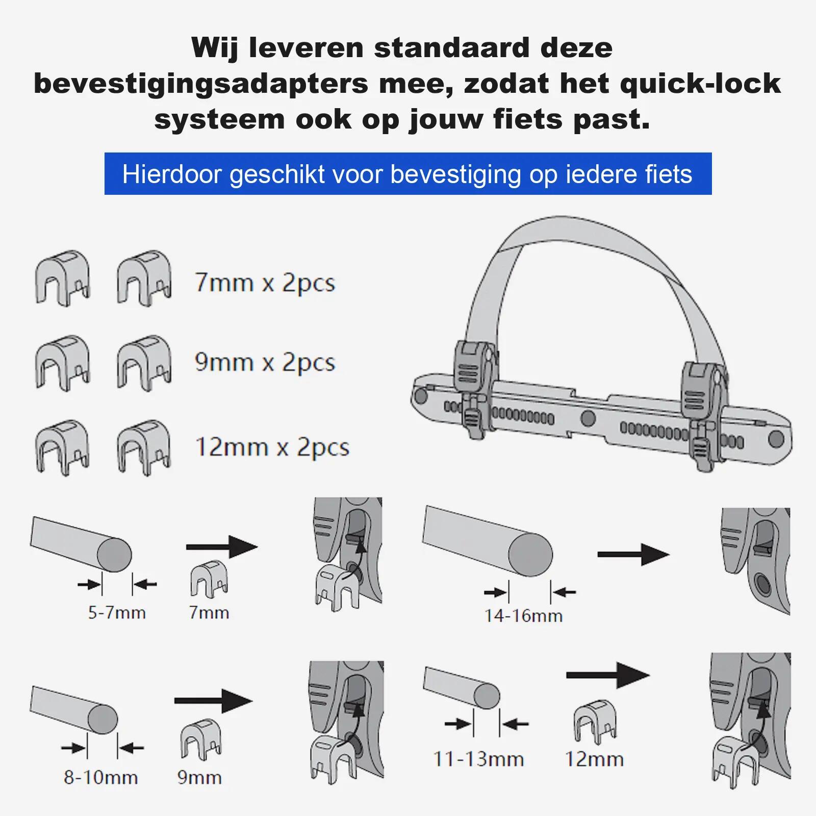 Fietstas Toerfietsen Rolltop 20L 3 In 1 Rugtas En Schoudertas Zwart 4/7
