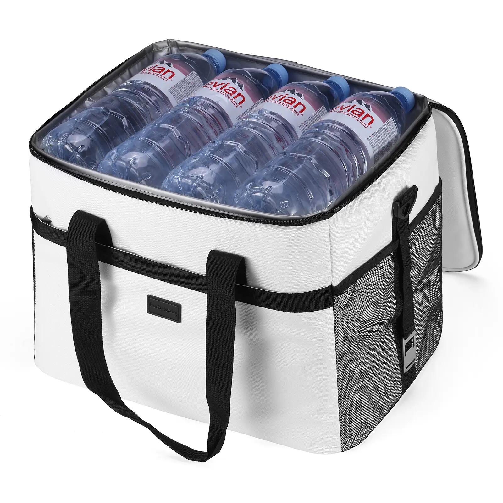 Koelbox Kamperen Fold 40L Opvouwbaar Incl. 6 Koelelementen Wit 7/7