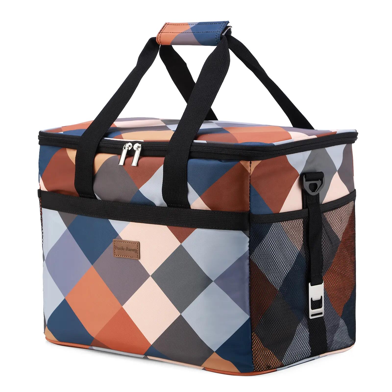 Koelbox Kamperen Fold 30L Opvouwbaar Incl. 4 Koelelementen Meerkleurig 7/7