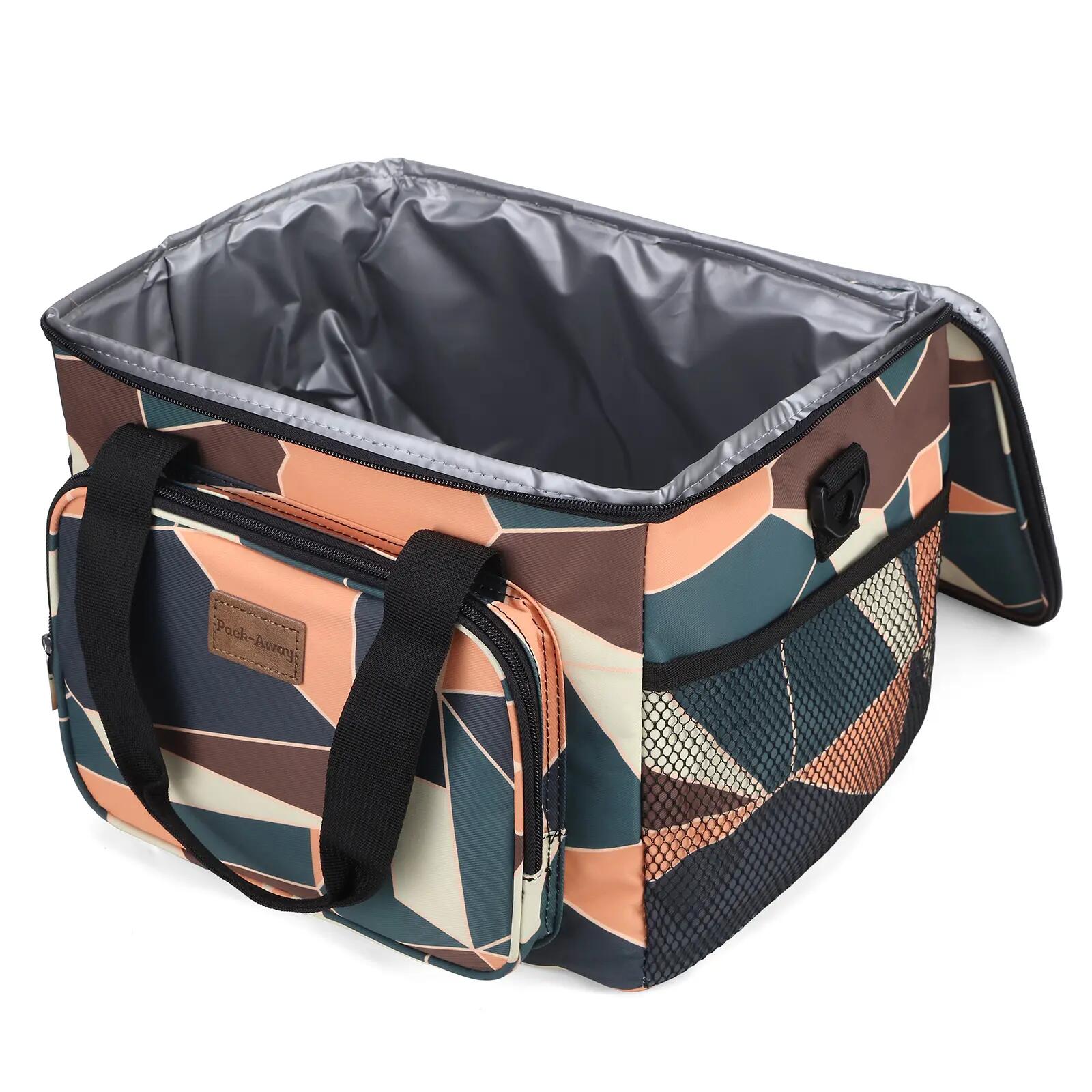 Koelbox Kamperen Fold 15L Opvouwbaar Incl. 2 Koelelementen Meerkleurig 6/7