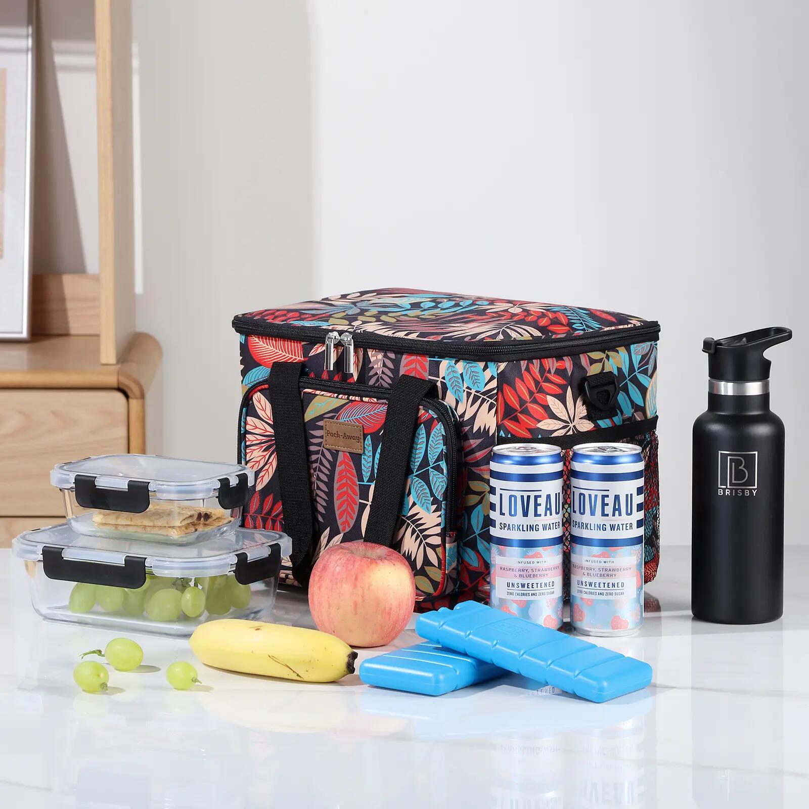 Koelbox Kamperen Fold 15L Opvouwbaar Incl. 2 Koelelementen Meerkleurig 7/7