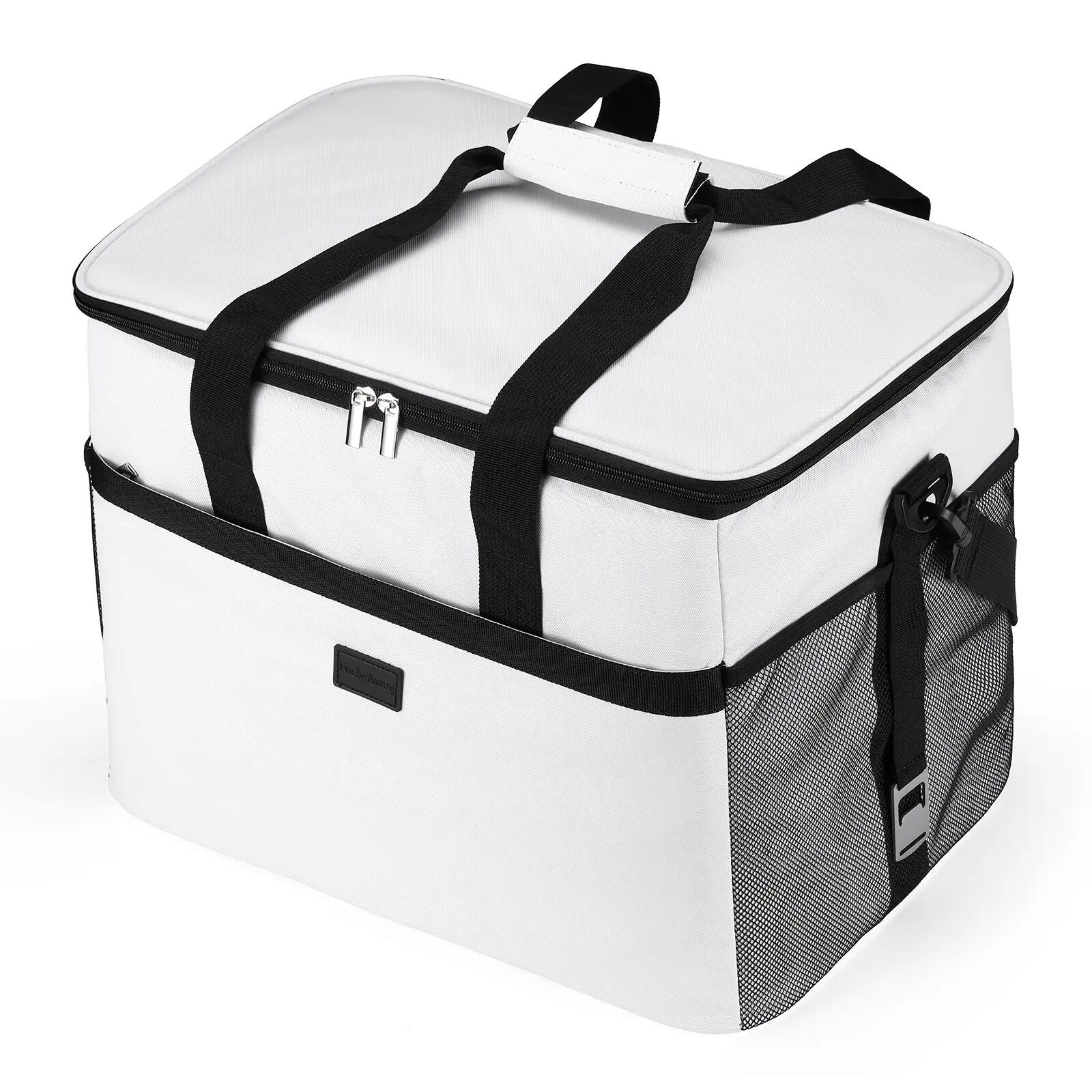 Koelbox Kamperen Fold 40L Opvouwbaar Incl. 6 Koelelementen Wit 6/7