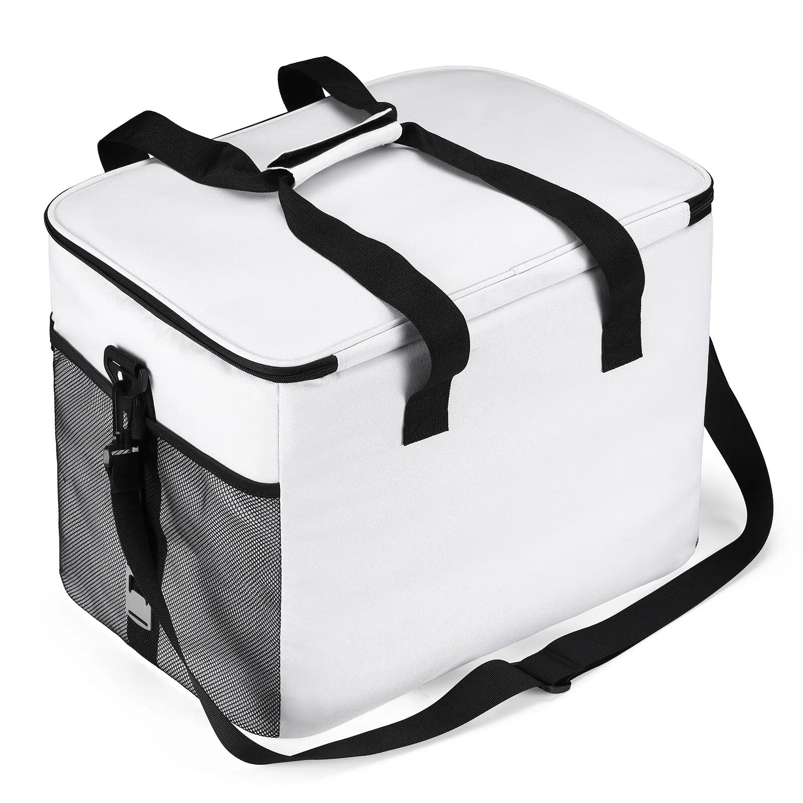 Koelbox Kamperen Fold 40L Opvouwbaar Incl. 6 Koelelementen Wit 5/7