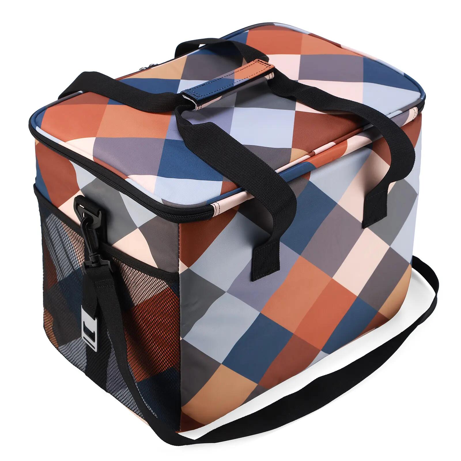 Koelbox Kamperen Fold 30L Opvouwbaar Incl. 4 Koelelementen Meerkleurig 5/7
