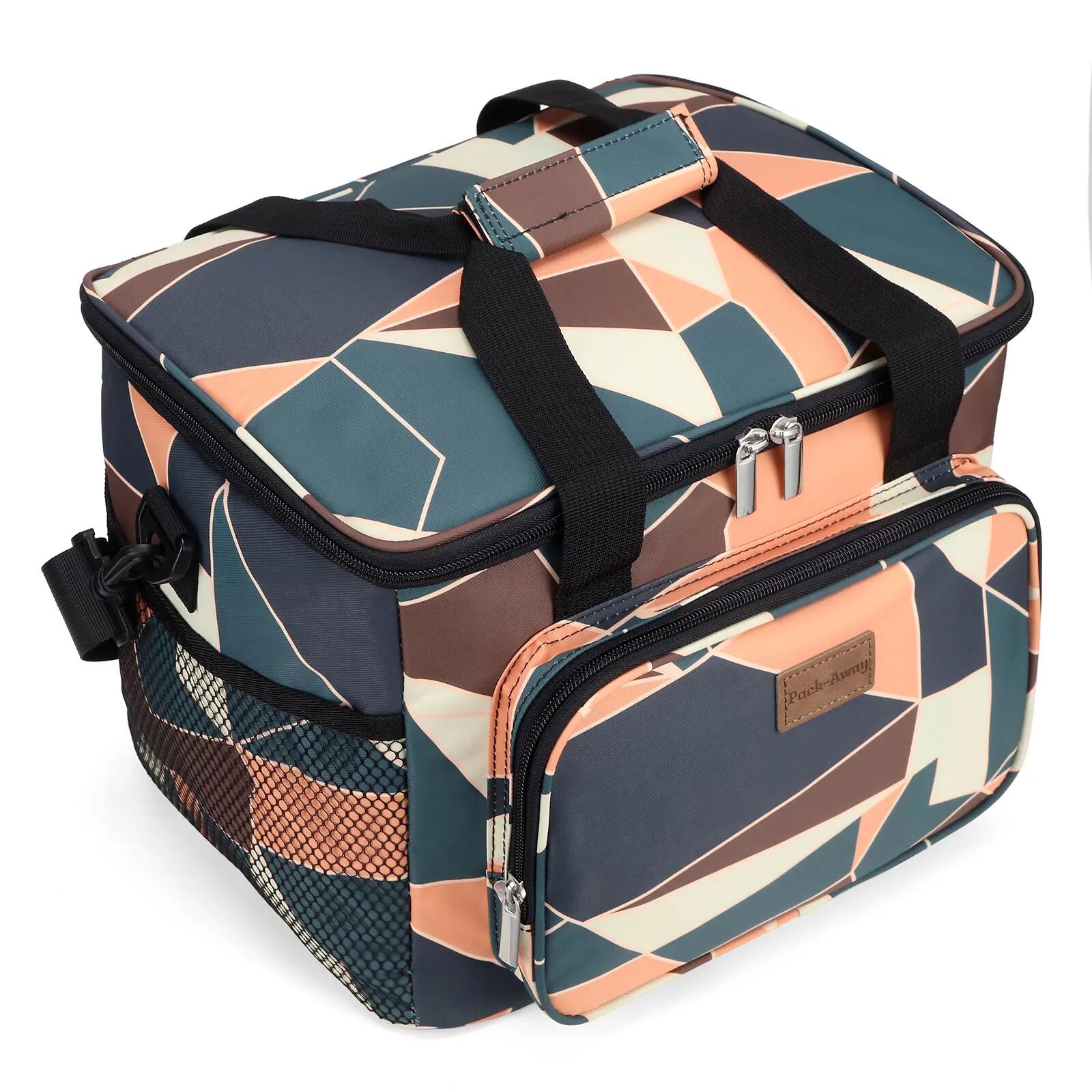Koelbox Kamperen Fold 15L Opvouwbaar Incl. 2 Koelelementen Meerkleurig 4/7