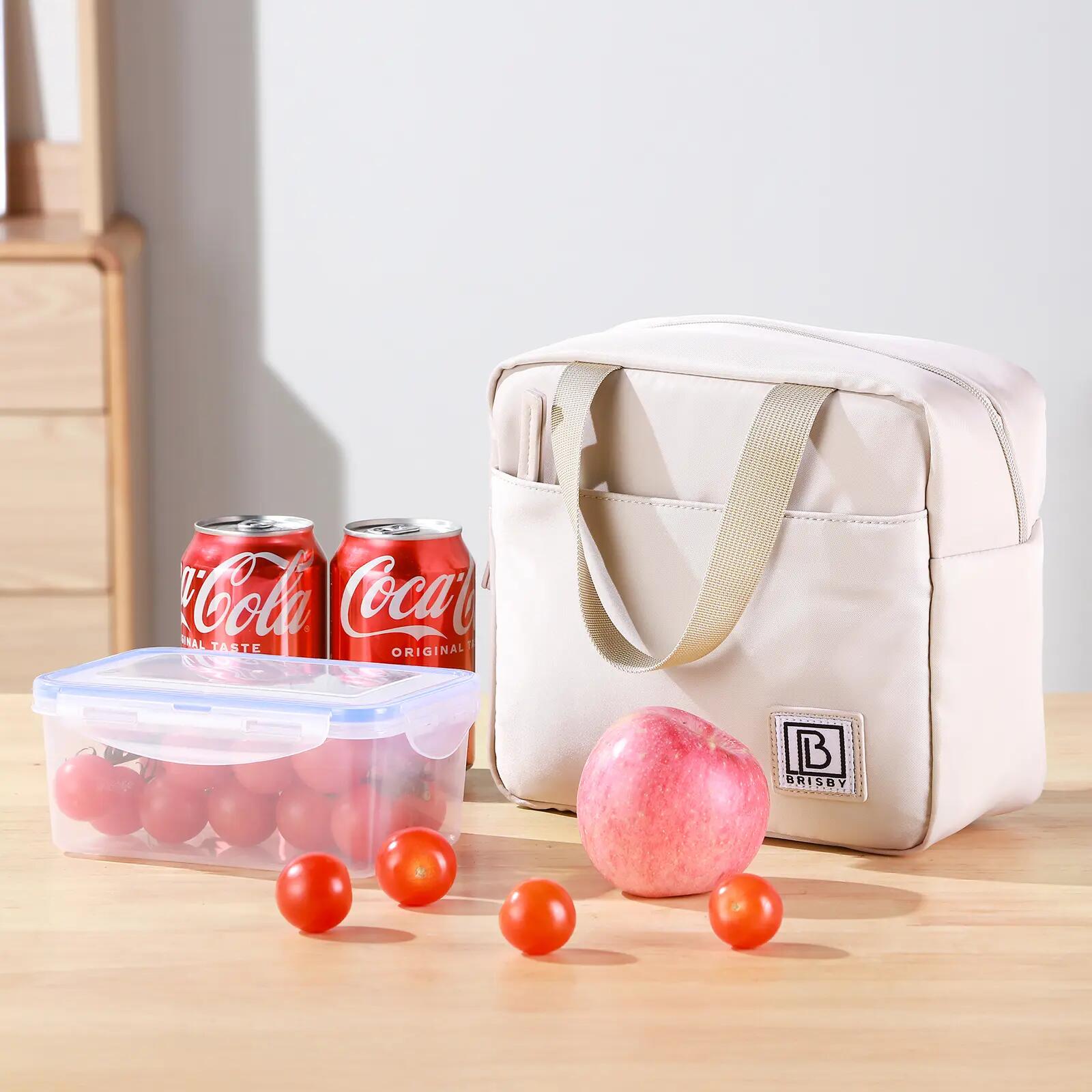 Lunchbox Outdoor Smooth 4L 4-laags Geïsoleerd Afneembare Binnenzijde Beige 4/7